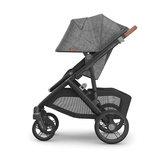 Универсальная коляска 2в1 Uppababy Vista V3 Greyson Charcoal Melange/Carbon Frame/Saddle Leather (0303-VIS-EU- GRY) - Pampik - 7