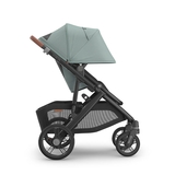 Универсальная коляска 2в1 Uppababy Vista V3 Kenzi Mystic Aqua/Carbon Frame/Saddle Leather (0303-VIS-EU-KNZ) - Pampik - 9