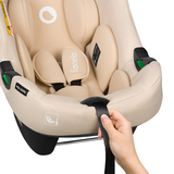 Автокресло Lionelo Astrid I-Size Set Beige Sand с базой (LO-ASTRID I-SIZE SET BEIGE SAND) - Pampik - 10