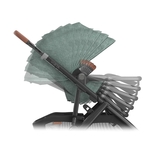 Универсальная коляска 2в1 Uppababy Vista V3 Gwen Green Melange/Carbon Frame/Saddle Leather (0303-VIS-EU- GWN) - Pampik - 8