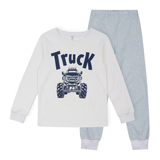 Піжама, що світиться Garnamama Neon PG 98 Білий Блакитний (1032714.50841103) - Pampik