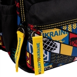 Рюкзак Yes T-133 Welcome to Ukraine, чорний (559438) - Pampik - 8