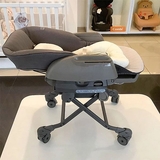 Люлька-трансформер Combi Nemulila Bedi Long, сірий-мока (118175) - Pampik - 2