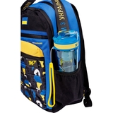 Рюкзак Yes TS-95 Welcome To Ukraine, чорний з синім (559463) - Pampik - 3