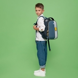 Рюкзак каркасний Yes H-100 Smiley World, синій (552223) - Pampik - 15