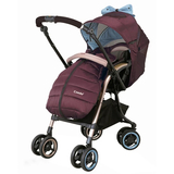 Прогулочная коляска Combi Miracle Turn Elegant, бордовый (115415) - Pampik