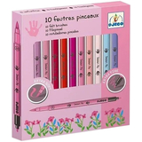 Фломастери-пензлі двосторонні Djeco Дівчата, 10 шт. (DJ08802) - Pampik - 2