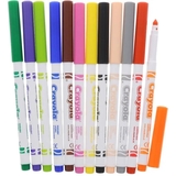 Фломастери Crayola тонкі, 12 шт. (7509) - Pampik - 2