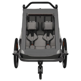 Велосипедний причіп з функцією коляски Lionelo Cama Grey Graphite - Pampik - 6