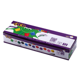 Гуаш ZiBi Smart Line, 12 кольорів (ZB.6651) - Pampik