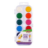 Акварельні фарби ZiBi Kids Line, 12 кольорів (ZB.6544-08) - Pampik
