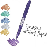 Маркеры для рисования Colorino Metallic перламутровые, 6 цветов (32582PTR) - Pampik - 2