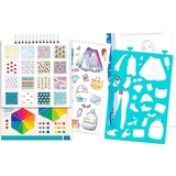 Блокнот c трафаретами Make it Real Розовая мечта (MR3203) - Pampik - 4