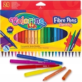 Фломастери Colorino Fibre Pens, 24 кольору (14625PTR/1) - Pampik - 2