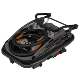 Велосипедний причіп з функцією коляски Lionelo Cama Grey Graphite - Pampik - 10