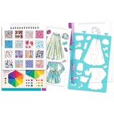 Блокнот c трафаретами Make it Real Квіткова фантазія (MR3202) - Pampik - 3