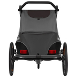 Велосипедний причіп з функцією коляски Lionelo Cama Grey Graphite - Pampik - 7