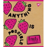 Набор тетрадей Yes Fruits Color Крафт А5 в линейку, 12 листов, 10 шт. (765073) - Pampik