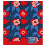 Набор тетрадей Yes Floral Explosion А5 в клетку, 18 листов, 10 шт. (765183) - Pampik - 5