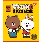 Набор тетрадей Yes Line Friends А5 в линейку, 12 листов, 10 шт. (766806) - Pampik - 4