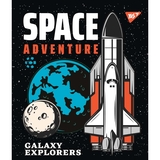 Набір зошитів Yes Galaxy Exploring А5 в лінійку, 12 аркушів, 10 шт. (765165) - Pampik - 4