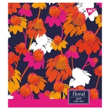 Набор тетрадей Yes Floral Explosion А5 в клетку, 18 листов, 10 шт. (765183) - Pampik