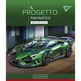 Набор тетрадей Yes Fantastic Cars А5 в клетку, 18 листов, 10 шт. (765181) - Pampik - 3