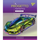 Набор тетрадей Yes Fantastic Cars А5 в клетку, 18 листов, 10 шт. (765181) - Pampik - 5