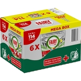 Капсули для посудомийних машин Fairy Platinum Plus Все-в-1, 114 шт. - Pampik