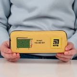 Пенал мягкий Kite 6.5х19х3.5 см, желтый (K24-642-4) - Pampik - 3