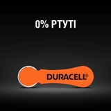 Батарейки для слухових апаратів Duracell Hearing Aid 13 PR48, 6 шт. (81546855) - Pampik - 5