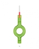 Дорожній набір по догляду за ротовою порожниною Curaprox Travel Set Blue: Розкладна щітка CS5460 Ultra Soft + Зубна паста Be You, 10 мл + Йоржики, 2 шт. + Тревел-кейс - Pampik - 4