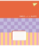 Набір зошитів Yes Smile and be happy А5, в лінійку, 48 аркушів, 10 шт. (767392) - Pampik - 5