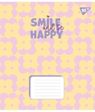 Набір зошитів Yes Smile and be happy А5, в лінійку, 48 аркушів, 10 шт. (767392) - Pampik - 6