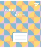 Набір зошитів Yes Smile and be happy А5, в лінійку, 48 аркушів, 10 шт. (767392) - Pampik - 3