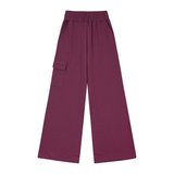 Спортивний костюм Garnamama бомбер з капюшоном,Брюки-палаццо Season 2025 128 Бордовий (1055966.1421214) - Pampik - 7