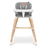 Стільчик для годування Lionelo Koen Grey Stone, сірий - Pampik - 3