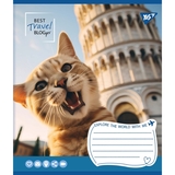 Набір зошитів Yes Best travel blogger А5, в клітинку, 36 аркушів, 15 шт. (767060) - Pampik - 5