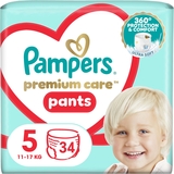 Набір підгузків-трусиків Pampers Premium Care Pants 5 (12-17 кг), 68 шт. (2 уп. по 34 шт.) - Pampik - 2