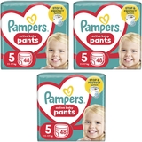 Набір підгузків-трусиків Pampers Active Baby Pants 5 (12-17 кг), 144 шт. (3 уп. по 48 шт.) - Pampik
