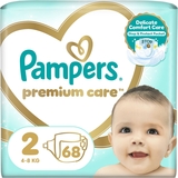 Уцінка. Набір підгузків на липучках Pampers Premium Care 2 (4-8 кг), 136 шт. (2 уп. по 68 шт.) - Pampik - 2