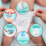 Набір підгузків-трусиків Pampers Premium Care Pants 3 (6-11 кг), 96 шт. (2 уп. по 48 шт.) - Pampik - 5