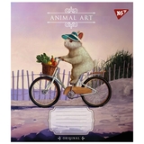 Набір зошитів Yes Animal art А5, в клітинку, 48 аркушів, 10 шт. (767103) - Pampik - 2