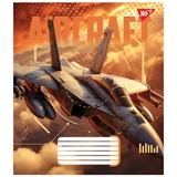 Набір зошитів Yes Aircraft А5, в клітинку, 36 аркушів, 15 шт. (767057) - Pampik - 6