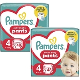 Набір підгузків-трусиків Pampers Active Baby Pants 4 (9-15 кг), 96 шт. (2 уп. по 48 шт.) - Pampik