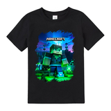 Футболка Garnamama Ukraine t-shirt MINECRAFT 2025 122-128 Черный (1056286.1421332) - Pampik