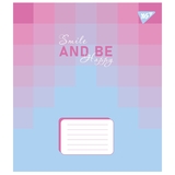 Набір зошитів Yes Smile and be happy А5, в клітинку, 36 аркушів, 15 шт. (767336) - Pampik - 2