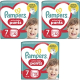 Набір підгузків-трусиків Pampers Active Baby Pants 7 (17 кг), 96 шт. (3 уп. по 32 шт.) - Pampik