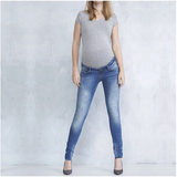 Джинси Queen Mum укорочені та звужені, р.48, джинс, блакитний (81921/22624) - Pampik - 5