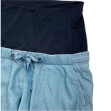 Джинсы Queen Mum укороченные 7/8, тонкие, р.48, джинс, голубой (81212/22791) - Pampik - 4